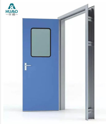satın al Eczane hastane laboratuvarı için CE Standardı yangına dayanıklı çelik temiz oda kapısı online manufacture