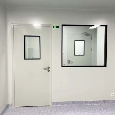 satın al Galvanizli çelik temizlik odaları kapılar, tıbbi temizlik odaları cam penceresi olan kapılar online manufacture