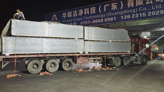 satın al A1 Seviye Yangın geçirmez El yapımı Temiz Oda Sandviç Paneli Magnezyum Oksi Sülfat Çekirdek Malzemesi online manufacture