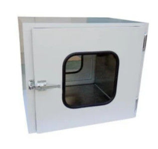 satın al HVAC SUS Farmasötik Endüstride UV Lampasıyla Statik Temiz Oda Geçiş Kutusu online manufacture