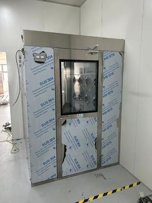 satın al Paslanmaz Çelik Temiz Oda Hava Duş Otomatik Kapı Hava Duş Birimi online manufacture