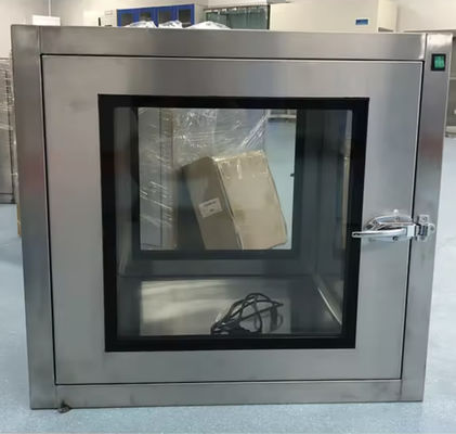 satın al Elektronik kilitli temizlik odası geçiş kutusu, statik laboratuvar endüstriyel geçiş kutusu online manufacture