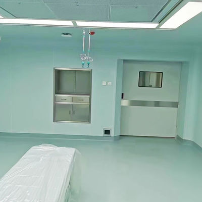Laboratuvar Eczane Hastane Kaydırma Kapısı, Temiz Odalar için Çelik Kaydırma Kapısı
