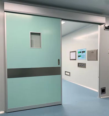 Modern Tasarım Otomatik ve El Çizgi Temiz Oda Güvenlik Kapısı Tek veya Çift Çelik