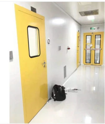 1.0mm Çerçeve Galvanizli Çelik Temiz Oda Salıncak Kapısı Hastane Laboratuvar Atölyesi için