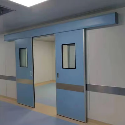 Laboratuvar Hastanesi Kaydırma Kapıları Otomatik Temiz Oda Kapıları 1100x2200mm